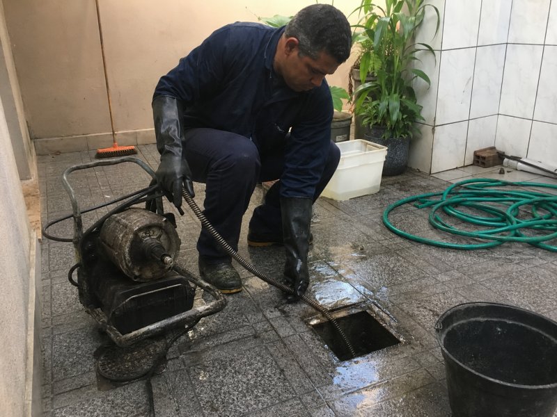 Desentupimento de Esgoto, Pia e Vaso Sanitário em São Paulo